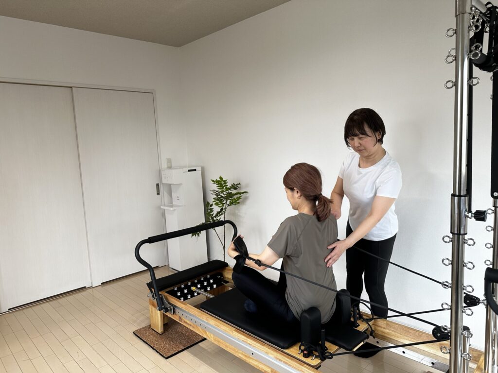 pilates_lalaのレッスンの様子