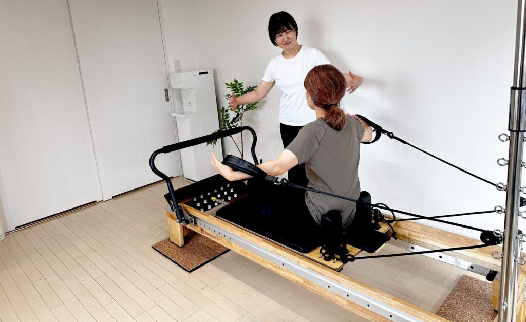 pilates_lalaのレッスンの様子